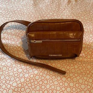 Juicy couture brown faux leather Fanny pack